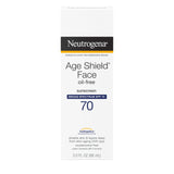 Neutrogena Age Shield Face Sunscreen SPF 70 – Trail and Beach Sun Protection for Hiking, Biking, and Boating Days