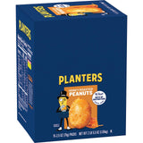 PLANTERS Honey Roasted Peanuts 2.5 oz Soft Packs, 15 Count - Portion-Controlled Protein Snack for Mindful Eating and Macro Tracking