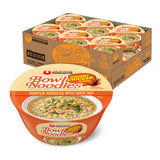 Nongshim Ramen Noodles, Family-Friendly Instant Lunch Bowl for Dorm Pantry, Microwavable Korean Hot & Spicy