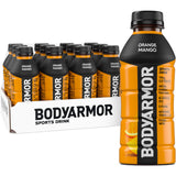 BODYARMOR Sports Drink – Quick-Hydration Bottles for Active Commuters and Busy Mornings, Pack of 12