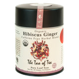 The Tao of Tea, Hibiscus Ginger Tea, Loose Leaf – Calming Bedtime Ritual for Mindful Evenings, 3 oz Tin