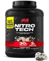 Muscletech Nitro-Tech Whey Protein – All-in-One Workout Fuel Shake for Busy Office Professionals and Athletes