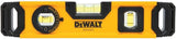 DEWALT Torpedo Level 9 Inch – Rugged Aluminum Level for Outdoor Deck and Fence Layout Work