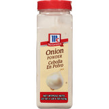 McCormick Onion Powder 7.62 oz – Space-Saving Canister for Organized Pantries