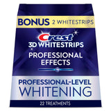 Crest 3D Whitestrips Professional Effects – Premium At-Home Whitening Kit, Dentist-Grade Results in 22 Treatments