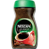 Nescafé Clasico Decaf Instant Coffee – Lightweight Camping and Hotel Coffee for Travelers and RVers