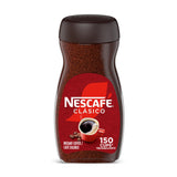 NESCAFÉ CLÁSICO Instant Coffee – Pre-Meeting Morning Brew, Pantry Staple for Remote Workers
