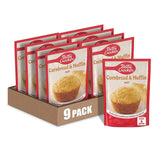 Betty Crocker Cornbread and Muffin Baking Mix, 6.5 oz (Pack of 9) – Quick-Weeknight Baking Mix for Busy Home Cooks