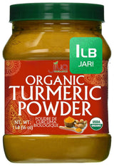 Jiva Organics Organic Turmeric Powder 1 Pound – Pantry Staple for Curries, Soups and Everyday Home Cooking