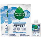 Seventh Generation Free & Clear Dishwasher Powder for Homes with Kids and Pets, No Harsh Chemicals