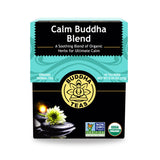 Buddha Teas Organic Mushroom Wellness Blend – Herbal Tea for Evening Wind-Down Ritual, Caffeine Free with Chaga Reishi Lion's Mane Cordyceps, 18 Bags
