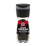 McCormick Black Peppercorn Grinder – All-in-One Storage and Grinder, No Extra Mill to Refill or Store