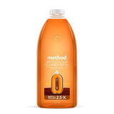 Method Squirt + Mop Hardwood Floor Cleaner Refill – Minimalist One-Step Clean for Uncluttered Hardwood Living Room, Almond 68 oz