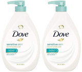 Dove Body Wash Sensitive Skin – Clean Ingredient Daily Cleanser, 100% Recycled Bottle