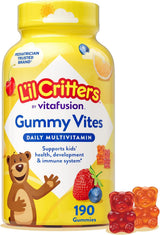 L'il Critters Gummy Vites – Clean Label Kids Multivitamin, No Synthetic Dyes or High-Fructose Corn Syrup