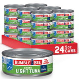 Bumble Bee Chunk Light Tuna in Water – Simple Ingredient Pantry Essential for Intentional Home Cooking, 5 oz Cans