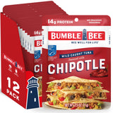 Bumble Bee Wild Caught Tuna Packet – No Draining Pouch for Simple Pantry Staples and Intentional Meal Prep