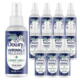 Downy Wrinkle Release Spray Travel Size – Quick Office Wrinkle Fix Between Meetings, 12-Pack of 3 oz Bottles