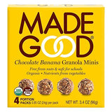 MadeGood Chocolate Chip Granola Bites – Clean Eating Snack for Office Desk and Gym Bag, Organic and Non-GMO