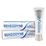 Sensodyne Extra Whitening Toothpaste for Sensitive Teeth – Cavity & Tartar Care for Mindful Morning Rituals