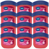 Vaseline Rosy Lips Mini Jar 3-Pack – Travel Size Lip Balm for Carry-On and Coat Pocket, Tinted
