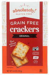 Absolutely Gluten Free Crackers – Safe Gluten Free Lunchbox Snack for School Kids, 12 Pack