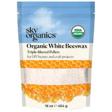 Sky Organics Organic White Beeswax Pellets – Thoughtful DIY Gift Set Base for Birthday Gifts for Her
