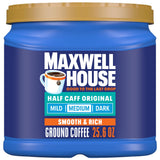 Maxwell House Half Caff Coffee 25.6 oz – Thoughtful Housewarming Gift for the Everyday Coffee Lover
