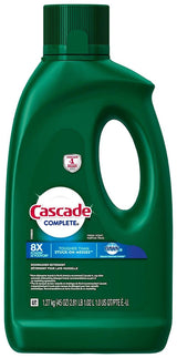 Cascade Complete Dishwasher Gel – 125oz 2-Pack for Whole-House Restocking