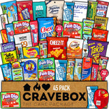 CRAVEBOX Kids Snack Box Variety – Easter Basket Alternative for Boys and Girls with Cookies, Crackers, and Bars