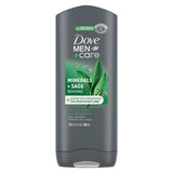 Dove Men+Care Purifying Charcoal + Clay Body and Face Wash, Ready-to-Give 2-in-1 Set for Husbands, Dads, and Brothers