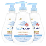 Baby Dove Sensitive Skin Care Baby Wash – Prebiotic Moisture Bedtime Routine with Chamomile Scent