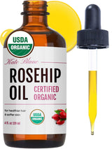 Kate Blanc Cosmetics Rosehip Seed Oil – Thoughtful Birthday Gift Set for Her, Ready-to-Gift Facial Oil with Jade Gua Sha