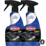 Weiman Gas Range Cleaner and Degreaser – Time-Saving Heavy Duty Degreaser for Meal Prep Cooks, 30-Minute Dwell