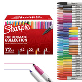 Sharpie 72-Count Marker Set, AP-Certified Non-Toxic Ink – Safe Art Supply for Teenage Students Age 14 and Up