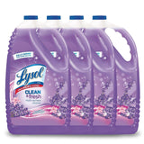 Lysol Multi-Surface Cleaner – Flameless Germ Protection for Pet-Safe Home Disinfection, 144 Fl Oz 4-Pack