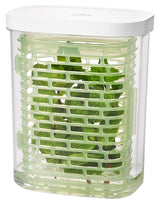 OXO Good Grips GreenSaver Produce Keeper – Large, Household Kitchen Counter Keeper with Carbon Filter