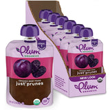 Plum Organics Banana & Pumpkin Baby Food – USDA Organic Squeeze Pouch for Babies Starting Solids, 4+ Months, Pack of 6
