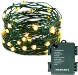 LumioGlow Starry String Lights – Cool to Touch Nursery Night Light with Auto Timer for Baby Room and New Parents