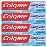 Colgate Max Clean Whitening Foaming Toothpaste – Effervescent Mint for Your Nightly Self-Care Ritual