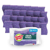 Scotch-Brite Odor Resist Non-Scratch Scrub Sponge – Neutral Blue Scrub Sponges for Clutter-Free Counter Stations