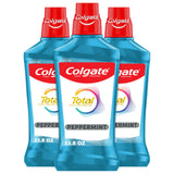 Colgate Total Alcohol-Free Rinse – No Burning Sensation, Gentle Formula for Sensitive Mouths