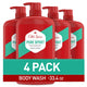 Pure Sport - 33.4 Fl Oz (Pack of 4)
