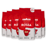 Lavazza Qualità Rossa Whole Bean Coffee – Morning Focus Blend for Home Office, Italian Espresso for Daily Routines