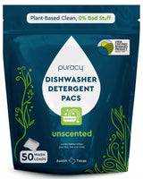 Puracy Dishwasher Pods – Plant-Based Dish Detergent for a Calming, Low-Toxin Home