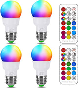 ILC Outdoor Patio Color Changing LED Bulb, Weather Ready E26 with 24 Hour Auto Timer
