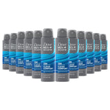 Dove Men+Care Dry Spray Antiperspirant – Single-Step Grooming Essential in a Clean Recyclable Aluminum Can, 72h Confidence