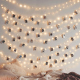 Twinkle Star 66 FT Fairy Lights – Balcony Railing and Garden Trellis Decor, USB-Powered Warm White