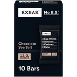 RXBAR Chocolate Sea Salt Protein Bars – Thoughtful Healthy Gift for Fitness Lovers, 10-Count Box