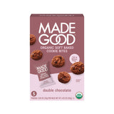 MadeGood Double Chocolate Soft-Baked Cookies – Portable Allergy-Safe Snack for Hiking and Travel